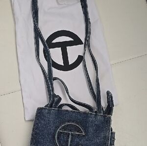 Telfar Denim Mini Bag